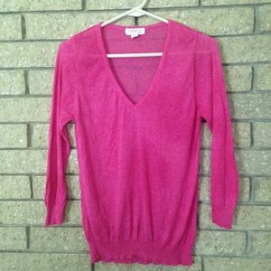 F21 Hot Pink Sweater 🌸